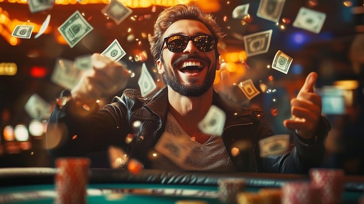 Dealer profesional ugbet88 login memutar roda Mega Wheel dalam studio live